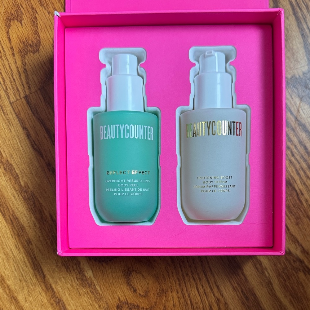 Beautycounter Exfoliant & Serum Set - renew you body duo